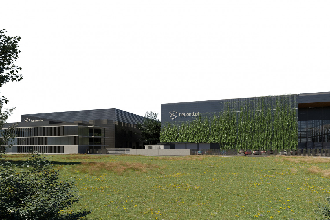 Beyond.pl inwestuje w rozbudowę kampusu Data Center w Poznaniu, fot. mat. prasowe Zasilane zieloną energią centrum danych w Poznaniu. To jedna z największych inwestycji ogłoszonych na polskim rynku data center