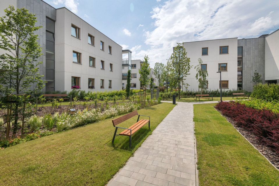Jaśminowy Mokotów. Proj. BBGK Architekci (Jaśminowy Mokotów 3). Fot. Mat. prasowe Skanska Skandynawska architektura: przepis na nową jakość życia w polskich miastach?