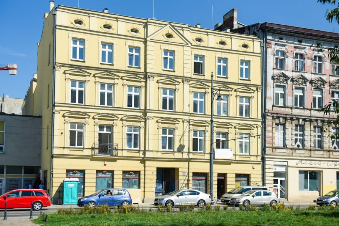 Dobiega końca generalny remont kamienicy przy ul. Narutowicza 12 . Fot. Paweł Łacheta / UMŁ Kolejna łódzka kamienica jak nowa