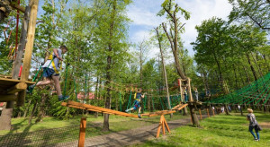 Park linowy, łąki kwietne, plaża miejska: przestrzeń wokół Gemini Park Bielsko-Biała się zmienia