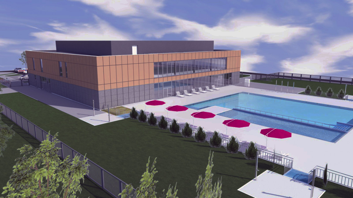 Aquapark Brochów. Fot. Mat. prasowe We Wrocławiu powstanie nowoczesny kompleks sportowo-rekreacyjny. Rusza budowa Aquaparku na Brochowie