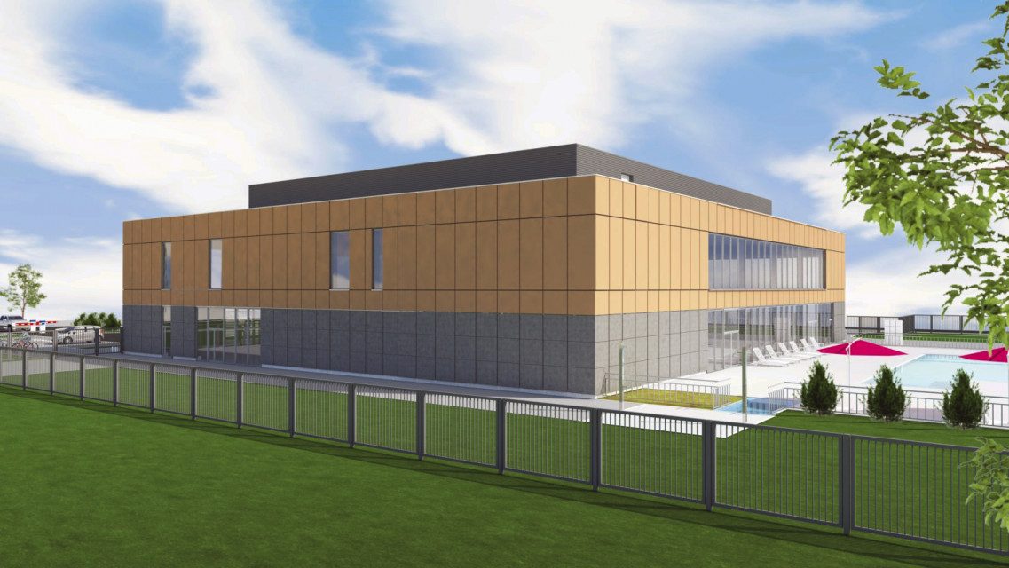 Aquapark Brochów. Fot. Mat. prasowe We Wrocławiu powstanie nowoczesny kompleks sportowo-rekreacyjny. Rusza budowa Aquaparku na Brochowie