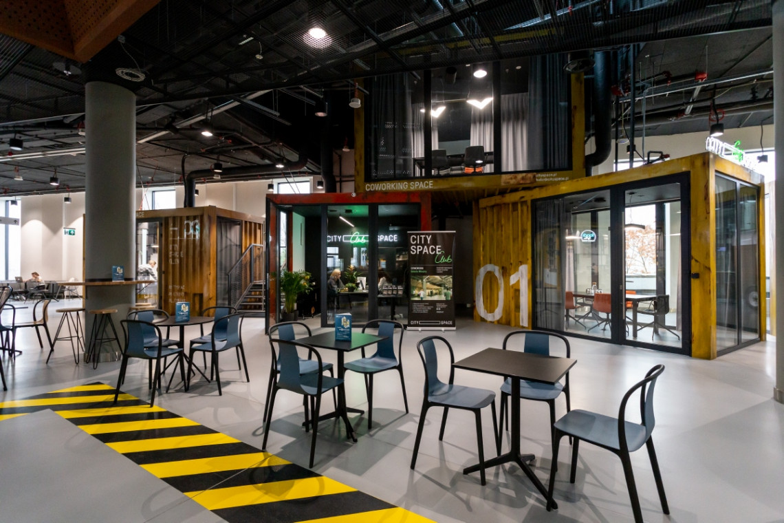 Biura CitySpace w centrum Beethovena w Warszawie. Fot. Mat. prasowe Biura elastyczne na fali