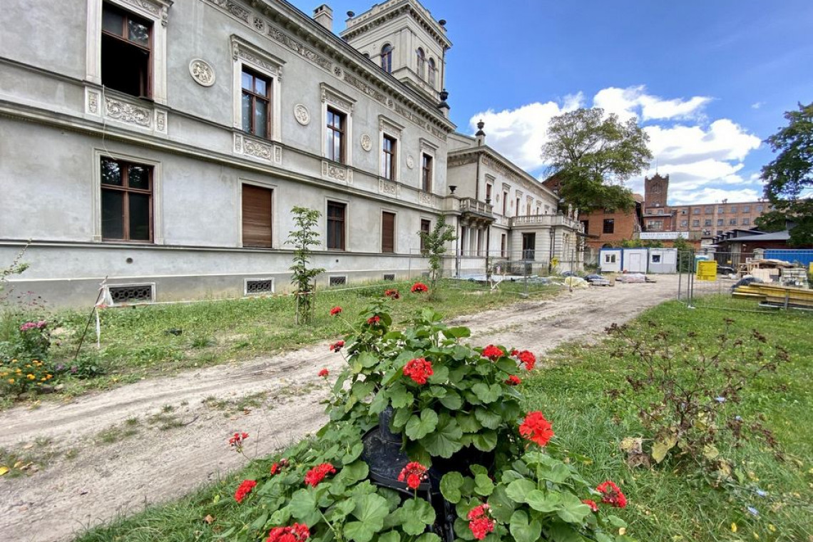 Muzeum Kinematografii przechodzi obecnie gruntowną modernizację , fot. Stefan Brajter / UMŁ Remont Muzeum Kinematografii w Łodzi