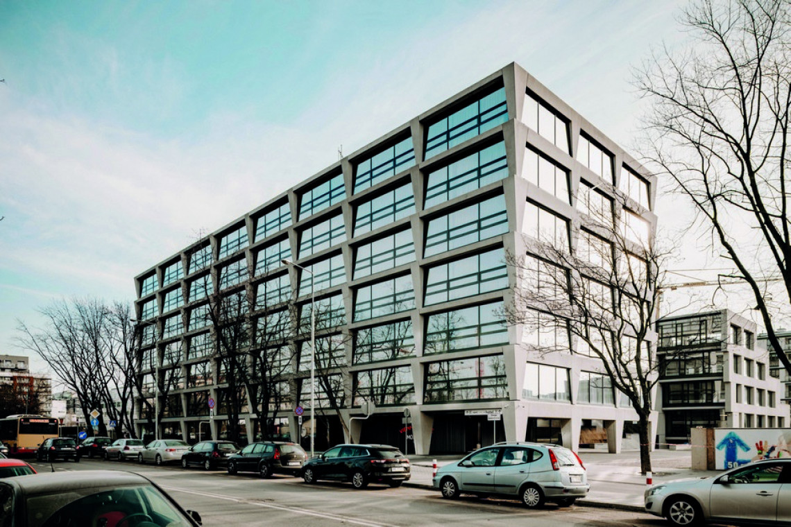 Vienna House Mokotow Warsaw wchodzi w skład kompleksu P4 spod kreski JEMS Architekci. Fot. Mat. prasowe Vienna House P4 spod kreski JEMS Architekci nominowany do Nagrody Architektonicznej Prezydenta m. st. Warszawy