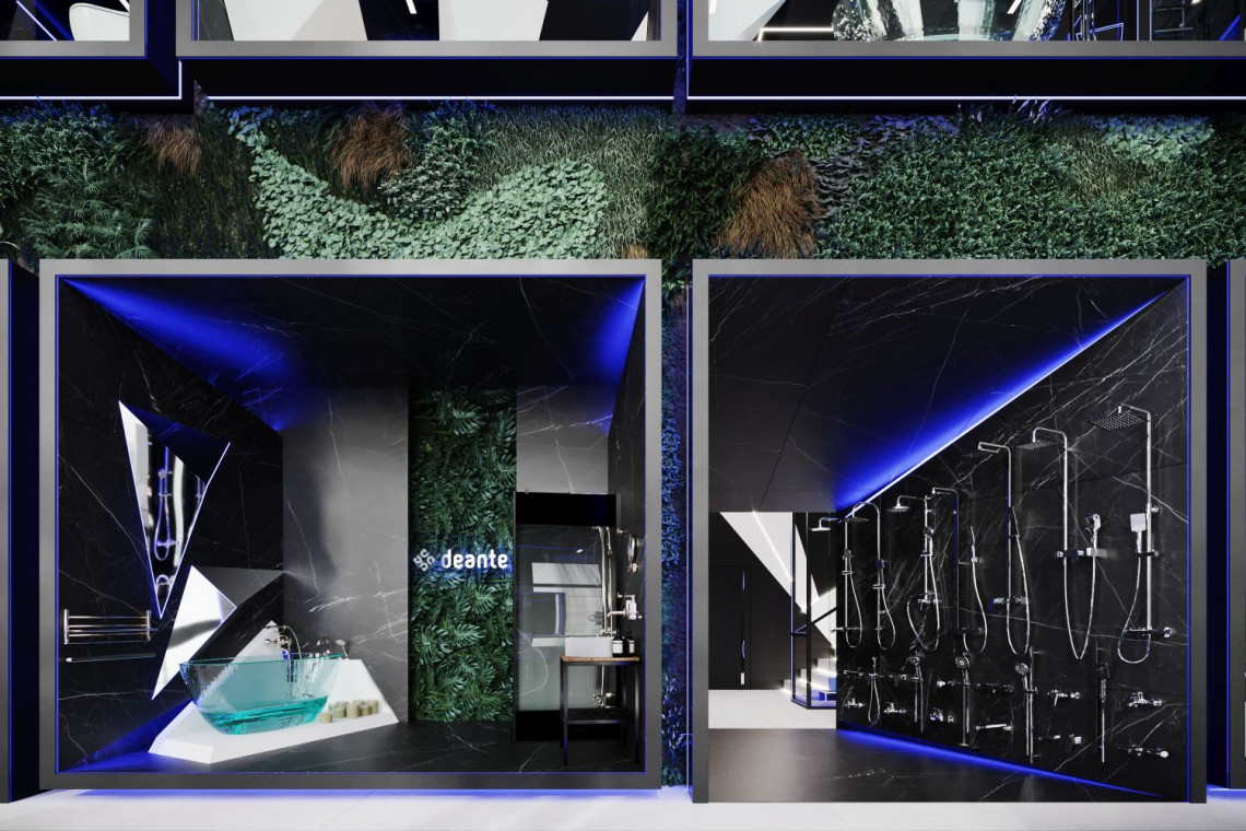 Kolejny projekt architekta Marcina Tomaszewskiego z Reform Architekt powstał dla marki Deante, produkującej wyposażenie kuchenne i łazienkowe. W projekcie showroomu architekt proponuje muzealne podejście do przedstawienia oferty - bez aranżacji, skupiając się głównie na ekspozycji produktów, fot. mat. arch. Showroom z niezwykłą ekspozycją od Reform Architekt