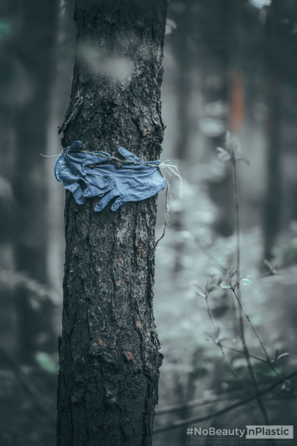 #NoBeautyInPlastic. Fot. Daniel Petryczkiewicz Wystawa #NoBeautyInPlastic w Domotece