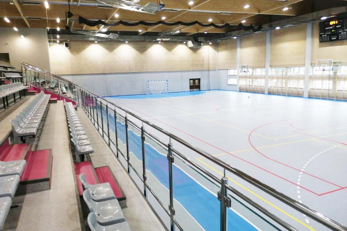 hala sportowo-widowiskowa W Gryfinie powstała hala sportowa z prawdziwego zdarzenia