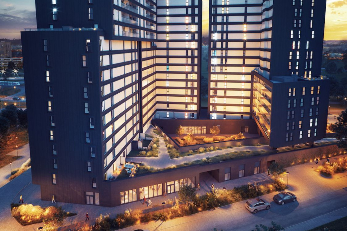 Atal Warta Towers, fot. mat. prasowe Wrocławscy architekci z kolejnym sukcesem na koncie. Tym razem w międzynarodowym konkursie