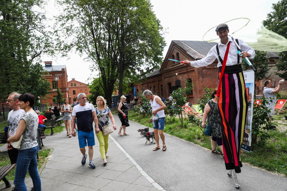 Fot. Mat. prasowe Jak łódzki Montmartre. Tak na przestrzeni lat postępowała rewitalizacja Księżego Młyna