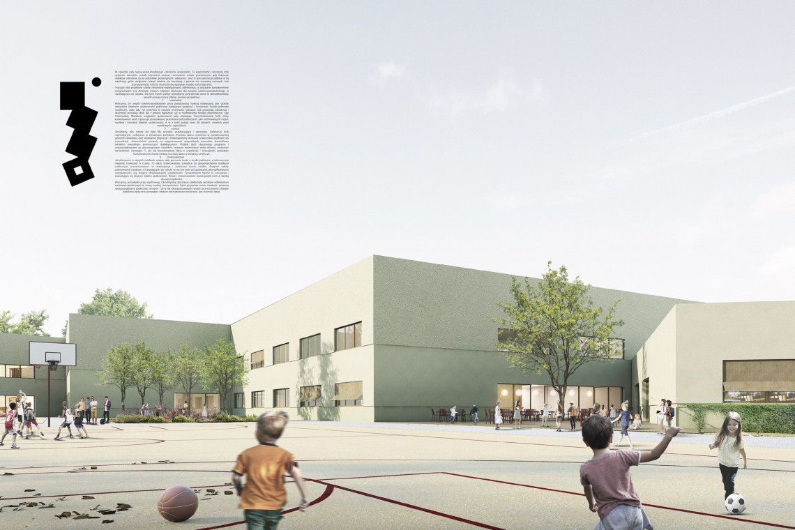 Nagroda I MPP z Wrocławia Zespół projektowy: Zbigniew Maćków, Juliusza Erdman, Justyna Juszczak, Anna Okoń, Laura Paluch, Magdalena Pierucka, Przemysław Skwarek, Sara Zapotoczna Pracownia Zbigniewa Maćkowa z kolejnym wygranym konkursem! Mieli najlepszy pomysł na duży zespół edukacyjny