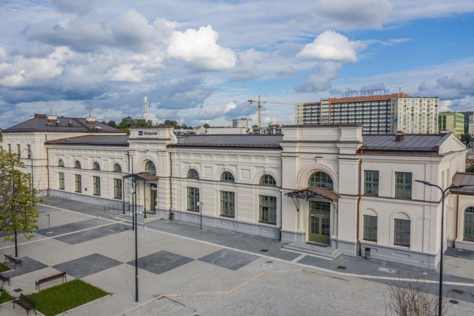 Dworzec w Białymstoku otwarty dla podróżnych, fot. Budimex Białystok zasłużył na piękny dworzec. To była jedna z największych inwestycji PKP na Podlasiu