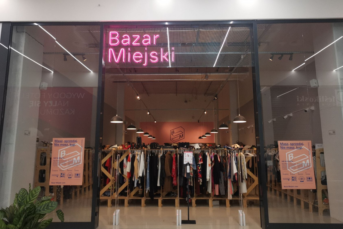 Bazar Miejski w Galerii Młociny. Fot. Mat. prasowe Nowy koncept zero waste na warszawskich Bielanach