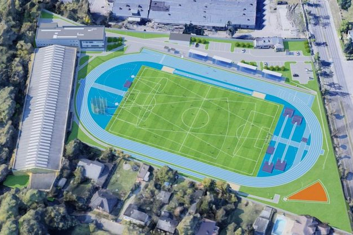 fot. UM Łódź Przebudowa areny lekkoatletycznej RKS staje się faktem
