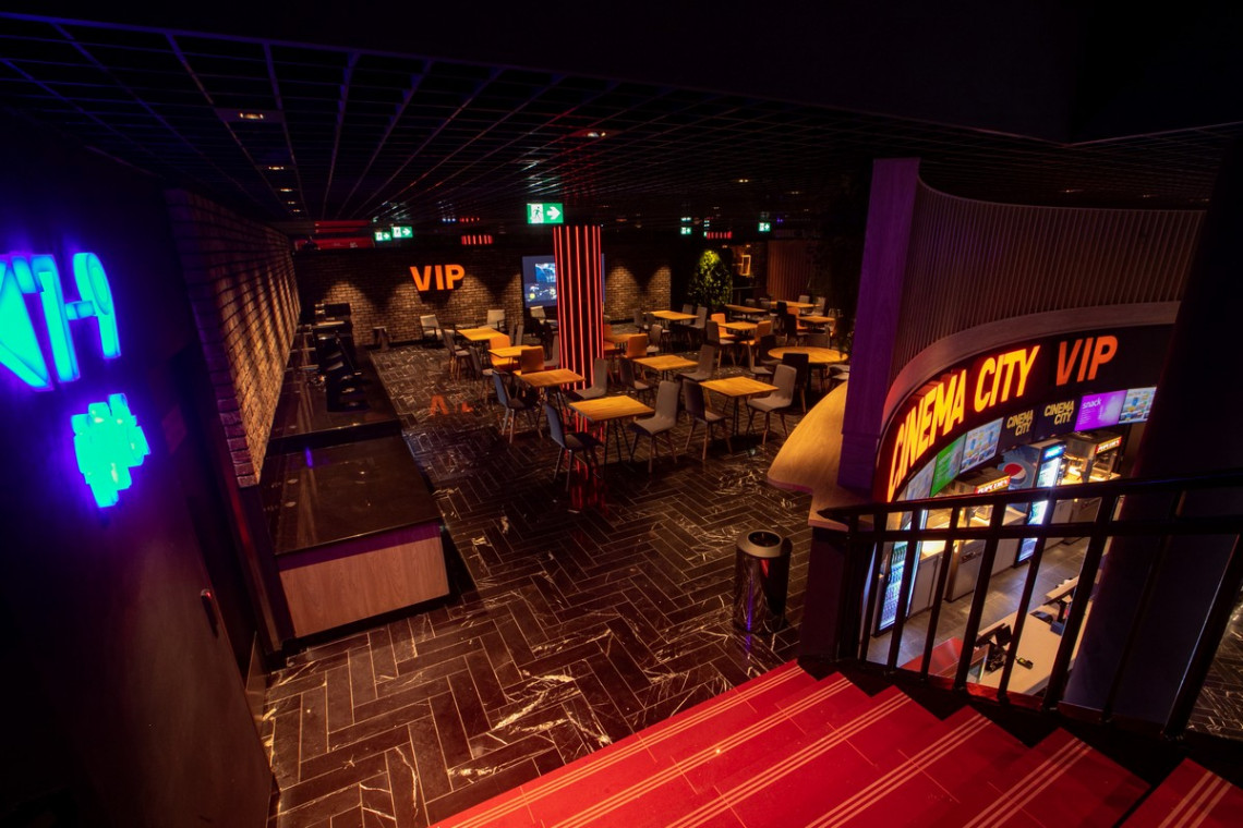 Kino Cinema City w galerii Mammut w Budapeszcie. Proj. Gierałtowski & Partnerzy Extract Design. Fot. Mat. inwestora Gierałtowski & Partnerzy Extract Design zaprojektowali najnowocześniejsze kino na Węgrzech