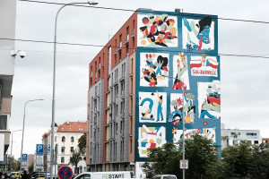 Artystyczny hołd złożony historii. Zobacz niezwykłe murale w Warszawie i Pradze
