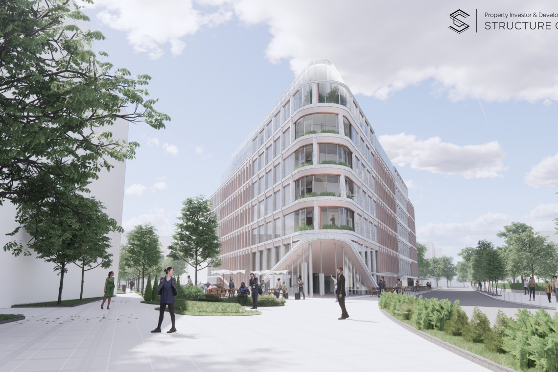 Tak będzie wyglądać hotel przy ul. Zielonej 4 w Poznaniu. Fot. Mat. prasowe Structure Capital Nowy hotel stanie się ikoną Poznania? Budowa ma ruszyć w przyszłym roku