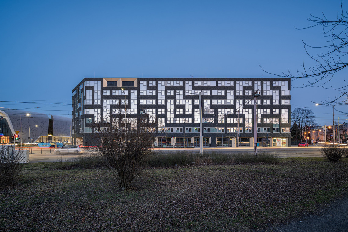 Pracownia architektoniczna AP Szczepaniak zdobyła nagrodę Award Winner w międzynarodowym konkursie European Property Awards 2020-2021. Doceniony został projekt inwestycji Starter III – wrocławskiego mikroapartamentowca o charakterystycznej elewacji, fot. mat. arch. Sukces polskich architektów w międzynarodowym konkursie