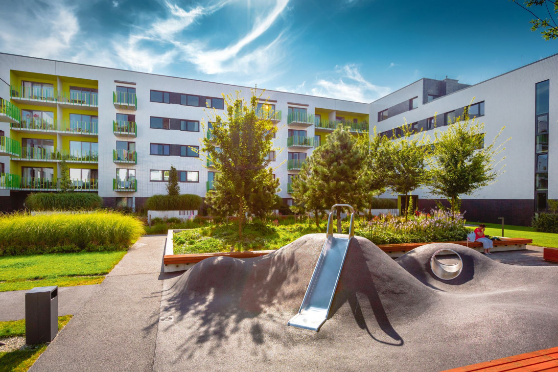 Mieszkaj w Miescie - Osiedle Wizjonerow, fot. mat. inwestora Architektura i filozofia urbanistyczna projektu Medusa Group znów doceniona na świecie