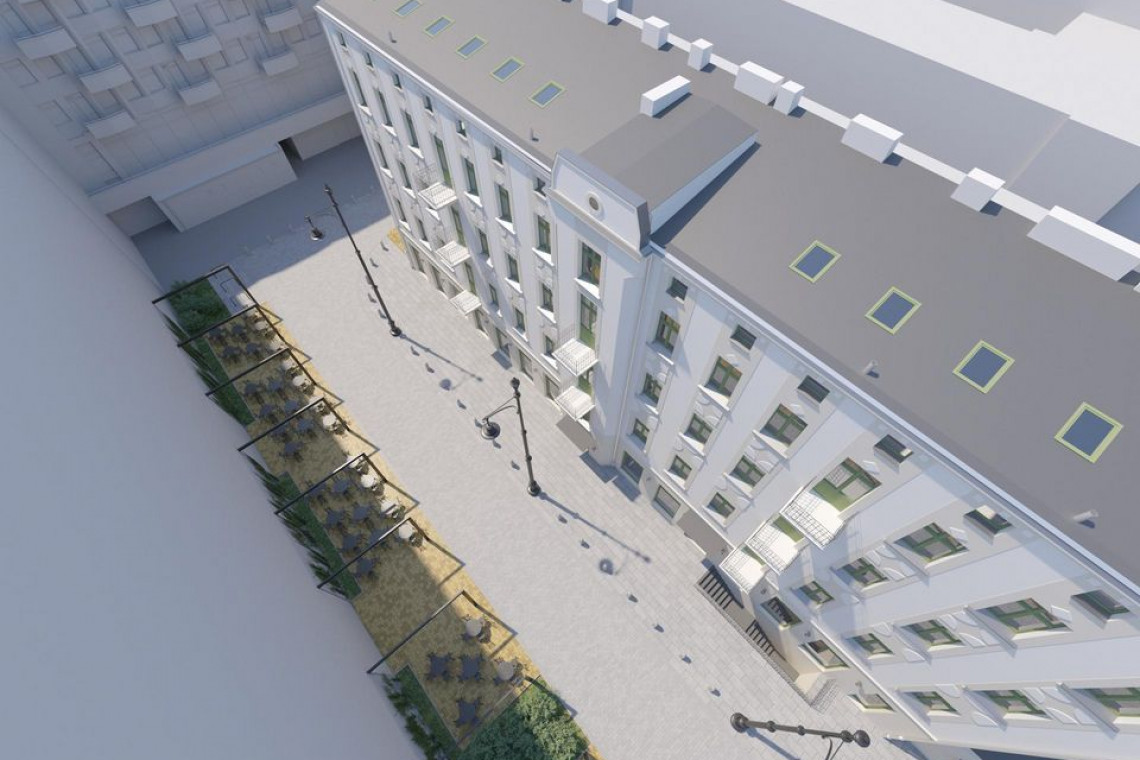 Kamienica przy ul. Piotrkowskiej 115, w której mieści się m.in. Biuro Aktywności Miejskiej UMŁ zostanie wyremontowana, fot. UM Łódź Nowe życie łódzkiej kamienicy. Zamiast urzędu będą mieszkania, usługi i pracownie artystyczne