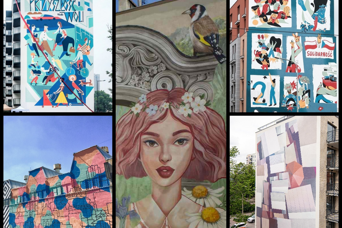 Murale zdobywają polskie ulice