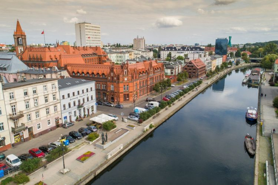 Fot. Bydgoszcz.pl Pięknieje pierzeja na Starym Porcie w Bydgoszczy