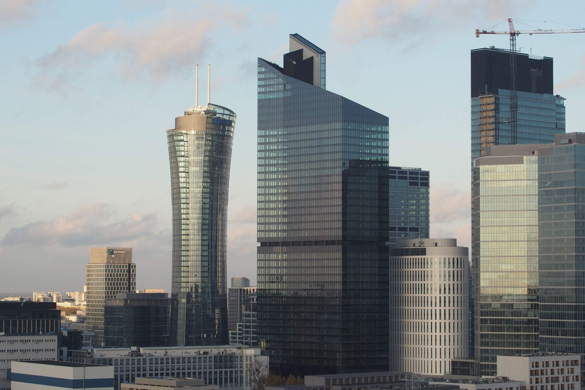fot. mat. prasowe Powstaje przestrzeń wokół Skylinera. Będzie dużo zieleni i miejsca do wypoczynku