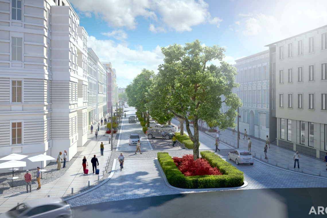 Zwycięską wizję w konkursie architektonicznym na zagospodarowanie przestrzeni publicznych w obszarze alei Wojska Polskiego przedstawiła Pracownia Architektoniczna ARCHAID Jacek Szewczyk. fot. UM Szczecin, Szczecin.eu Ta inwestycja odmieni oblicze śródmieścia w Szczecinie