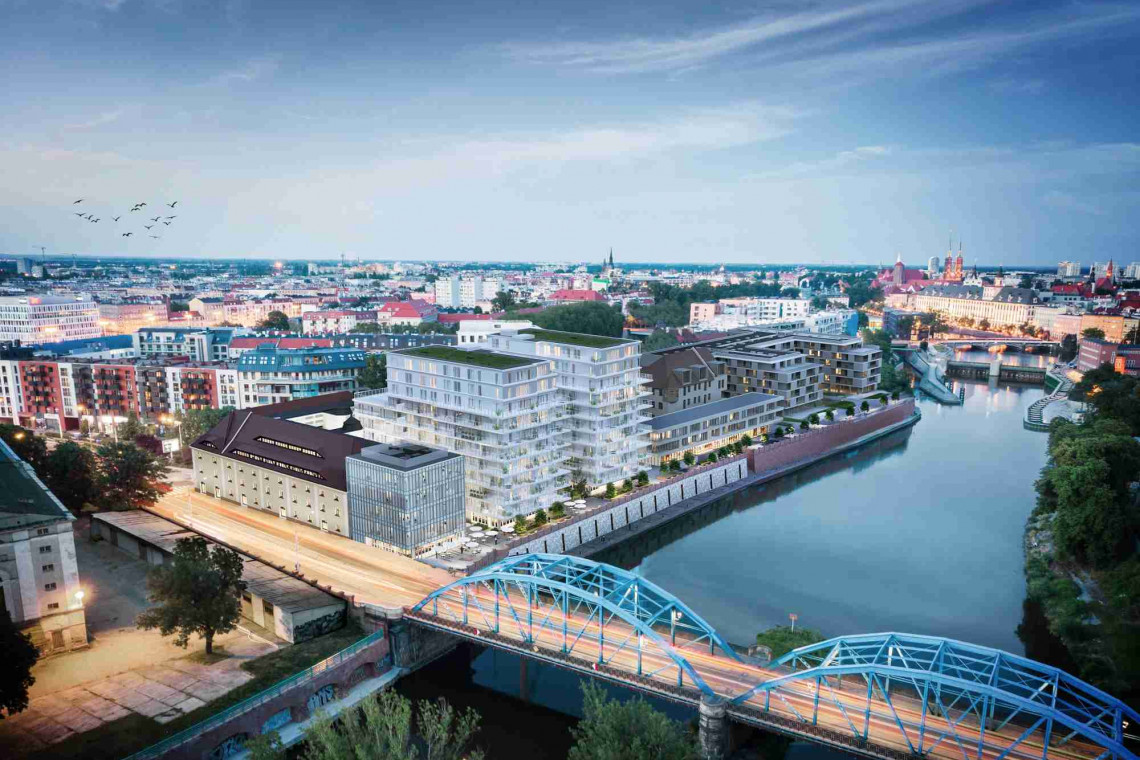 Ten projekt odmieni nabrzeże Odry we Wrocławiu. To miks nowoczesnej architektury i zabytkowej zabudowy