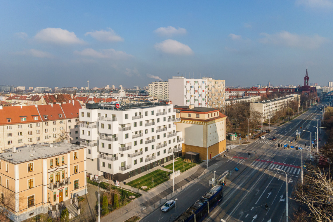 We Wrocławiu powstała nowoczesna bryła nawiązująca do historycznej zabudowy