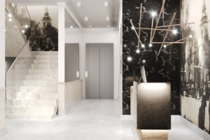 Ciekawy projekt elewacji apartamentów Sienkiewicza 44 w Grodzisku Mazowieckim