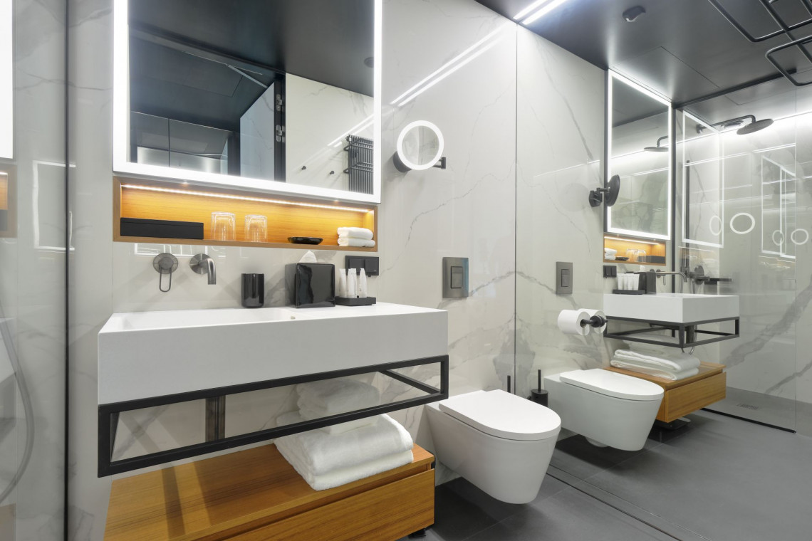 Case study: tak wyglądają łazienki w hotelach nagrodzonych European Property Award