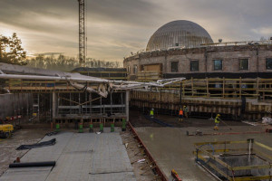 Trwa rozbudowa Planetarium Śląskiego w Chorzowie. Zaglądamy na plac budowy!