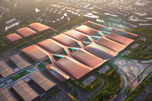 Nowy projekt Zaha Hadid Architects: futuryzm spotyka tradycyjną architekturę Chin