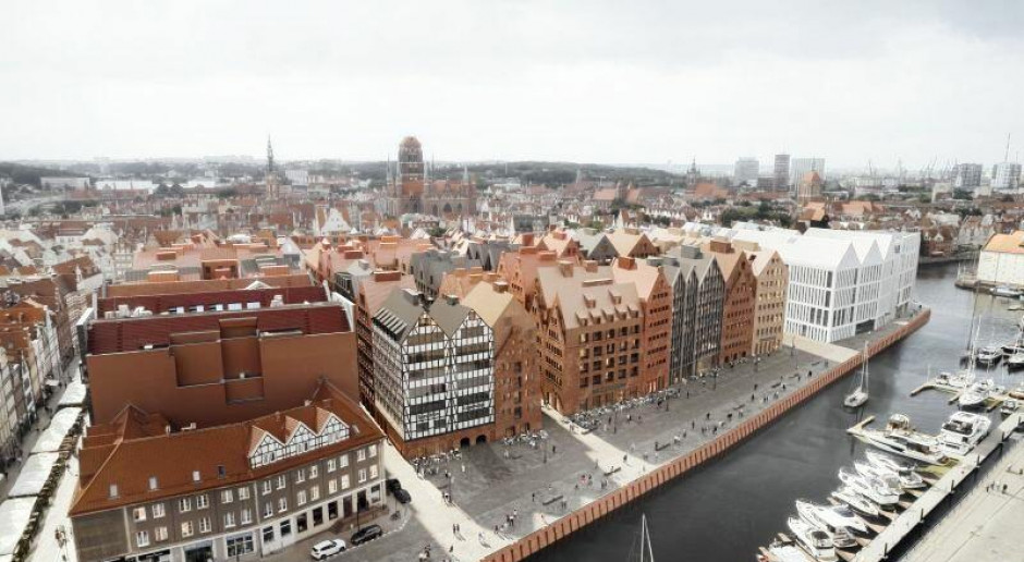 Gdańsk w budowie. Trwa II etap zabudowy Wyspy Spichrzów