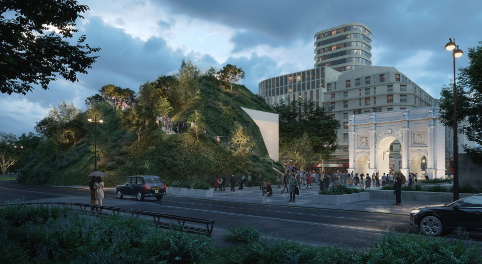 MVRDV zaprojektowali… zielone wzgórze w centrum miasta