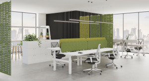 Elastyczna przestrzeń biurowa: sposób na skuteczne i efektowne podziały