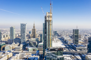 Warszawskie Varso Tower najwyższym wieżowcem w Europie