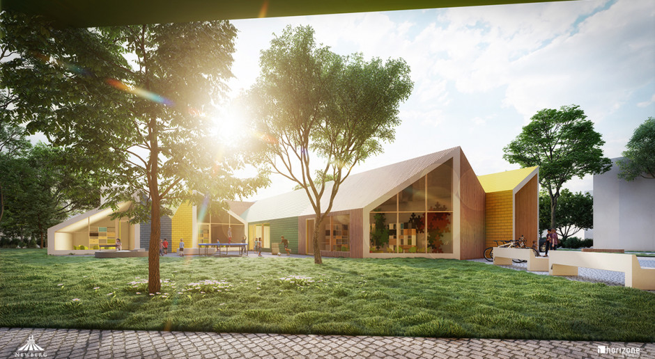 Horizone Studio zaprojektowali ekologiczny zespół szkolno-przedszkolny w Krakowie