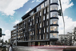 Flatiron po łódzku. W centrum miasta stanie bryła imitująca żelazko według Reform Architekt