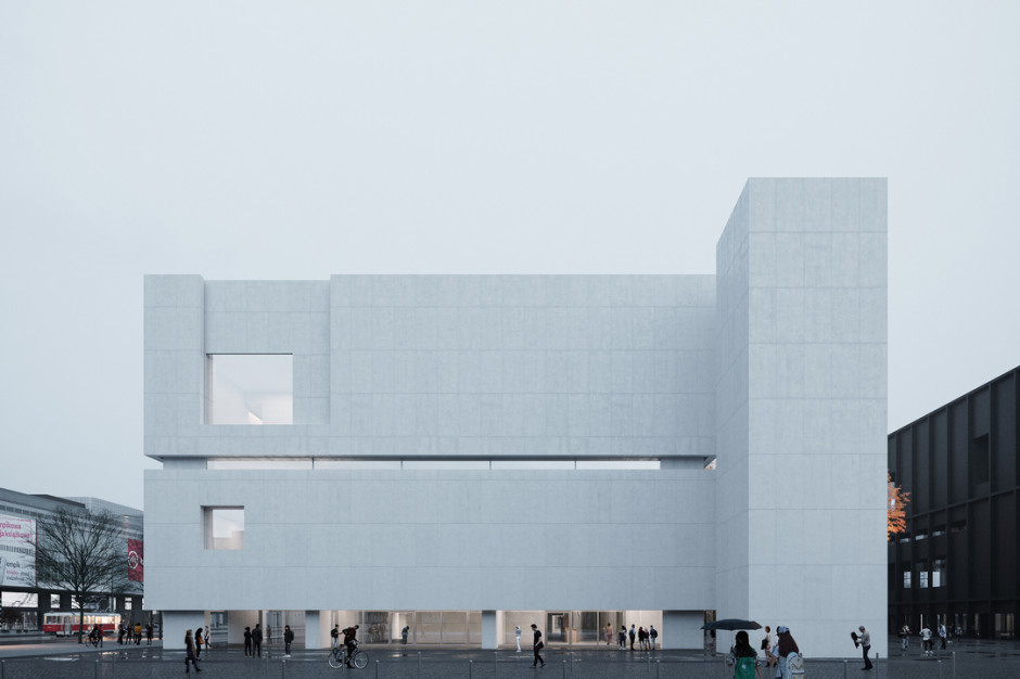 Budowa, realizowana według projektu amerykańskiego architekta Thomasa Phifera, we współpracy z architektami studia APA Wojciechowski, rozpoczęła się w 2019 roku, fot. mat. arch.