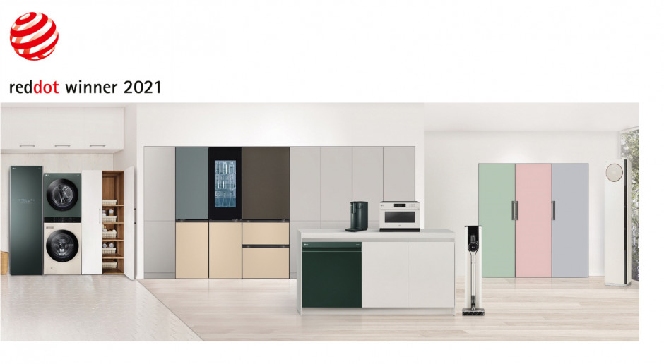 LG zgarnia 31 nagród Red Dot