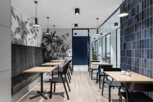 W tym biurze nowoczesność miesza się z art déco. Oto najnowszy projekt pracowni Bit Creative Barnaba Grzelecki