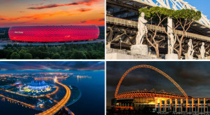 Wembley, Allianz Arena, Stadio Olimpico. Oto stadionowe bryły, na których będzie rozgrywać się Euro 2021