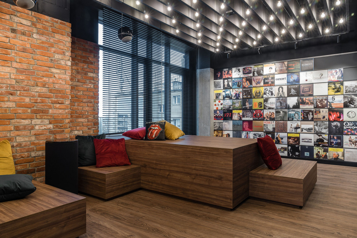 Tak wygląda nowe biuro Universal Music Polska. Zaglądamy do wnętrz projektu The Design Group