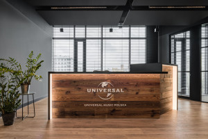 Tak wygląda nowe biuro Universal Music Polska. Zaglądamy do wnętrz projektu The Design Group