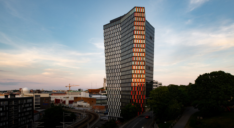 Nowy punkt orientacyjny w mieście zwraca uwagę architekturą