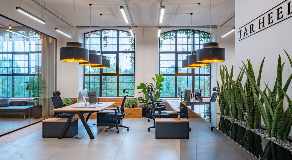 Przytulne i eleganckie biuro w Fabryce Koronek w Warszawie