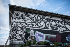 Dawna Stocznia Gdańska polem do popisu street-artowców