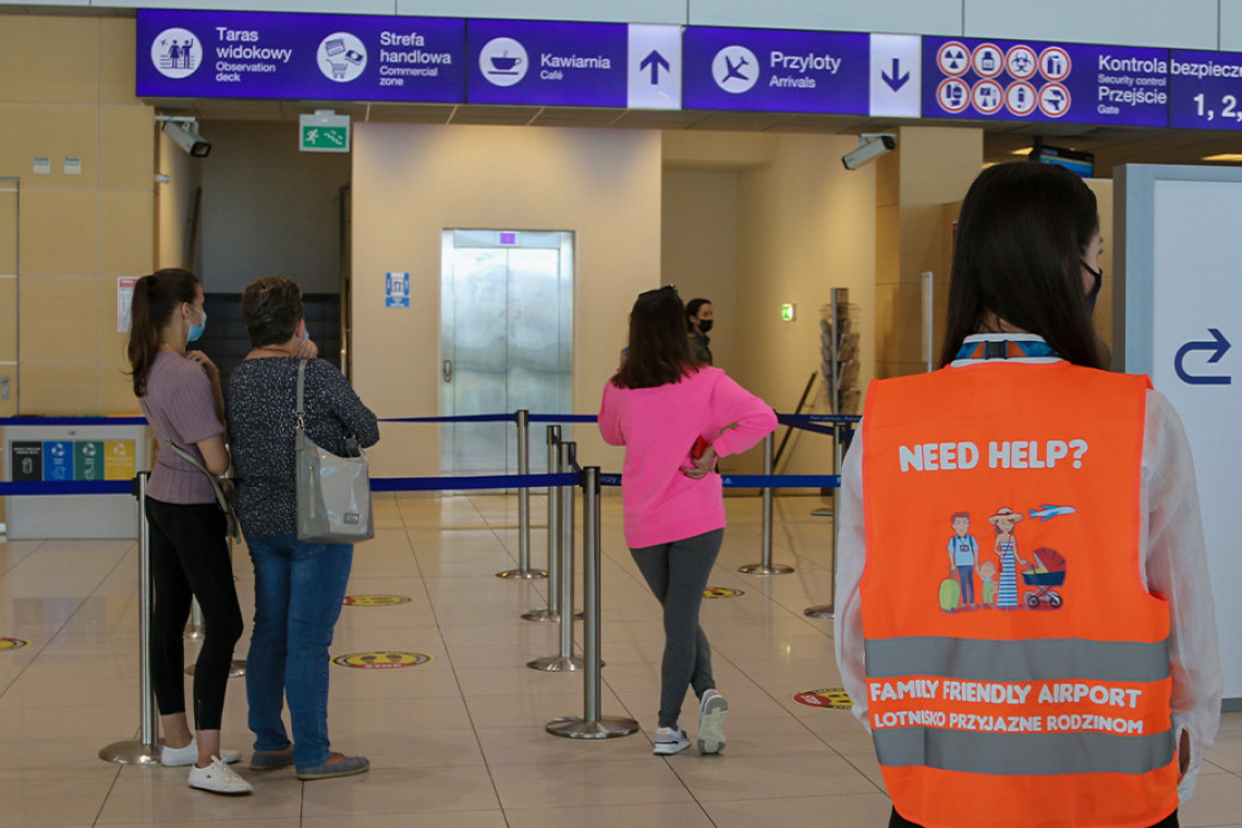 Lotnisko w Jasionce z dodatkowymi rozwiązaniami dla rodzin z dziećmi